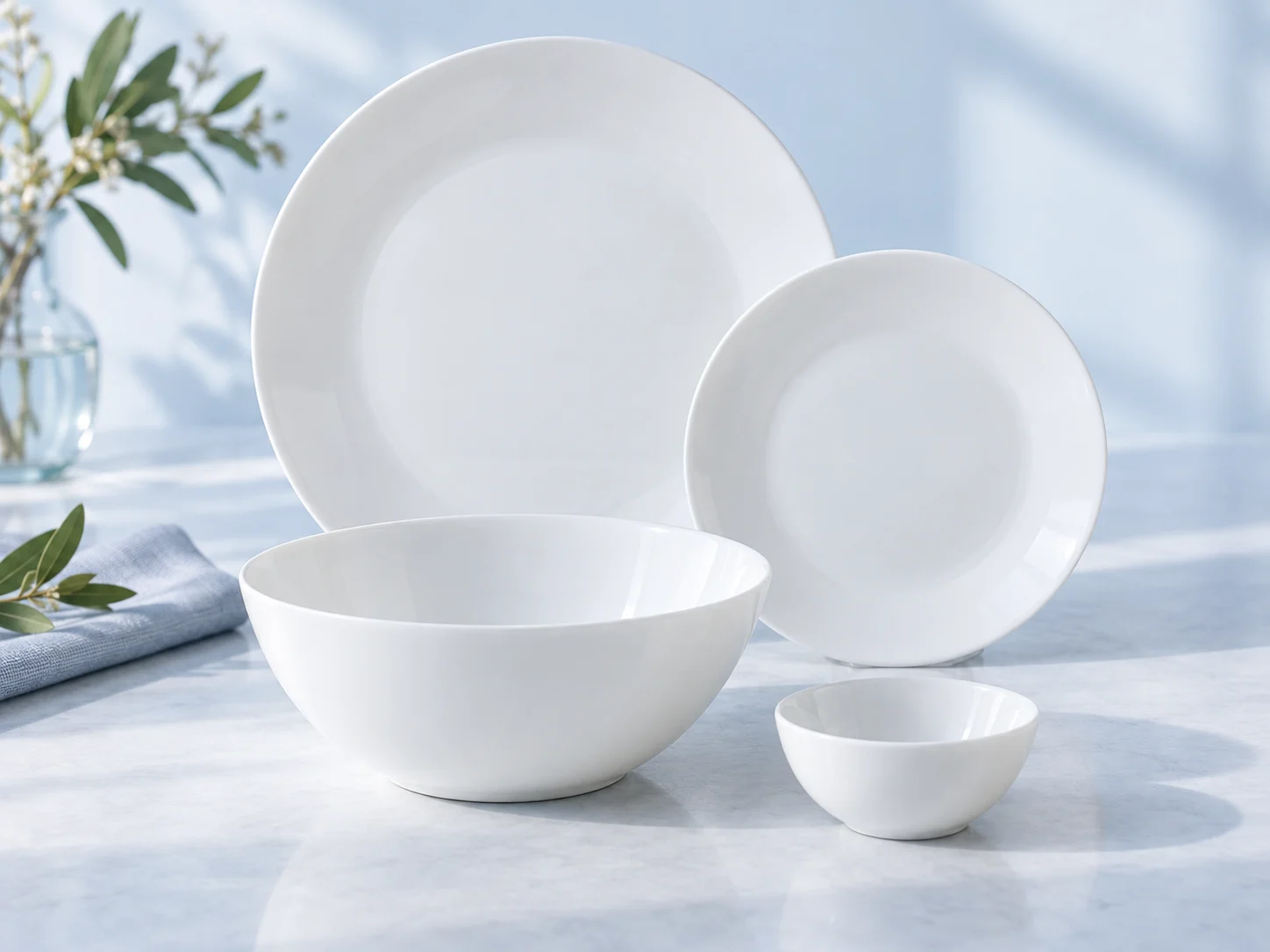 Illustrative dinnerware arrangement; see retailer for the exact product