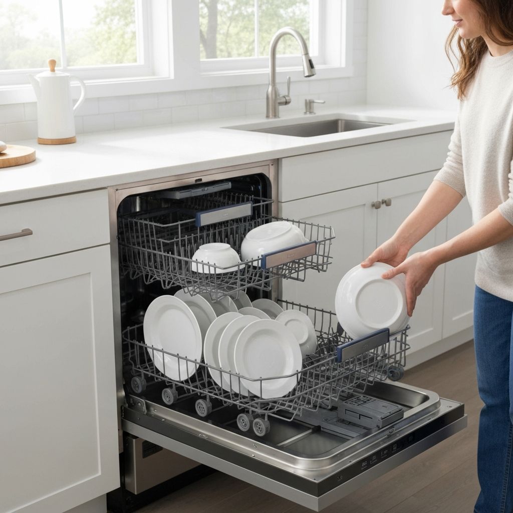 Easy cleaning in dishwasher